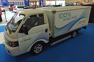 Электромобиль e-ARGO на выставке MIMS