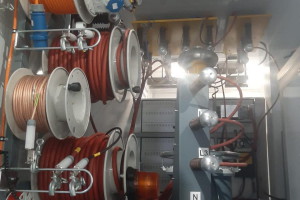 Электротехническая лаборатория «ЛКП-10/35» в 3-фазном исполнении на базе шасси КАМАЗ