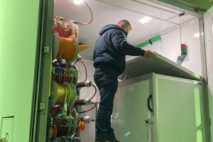 Электротехническая лаборатория «ЛКП-10/35» в 3-фазном исполнении на базе шасси КАМАЗ